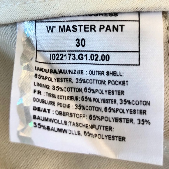 Carhartt W Master Pant "Denison" Wall Rinsed - Picture 7 of 8